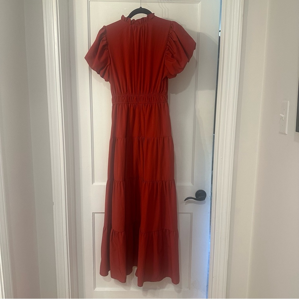 Red Maxi Dress - Picture 7 of 14